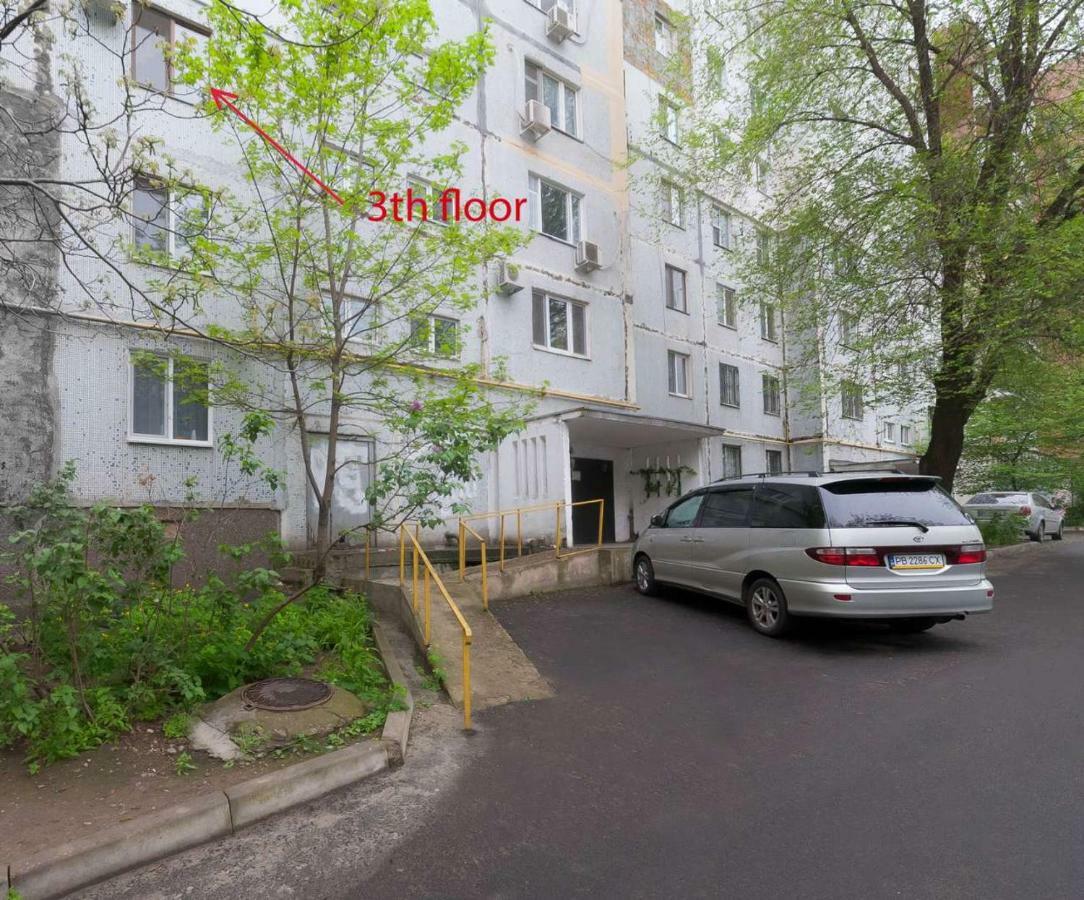 1-Комнатная Квартира Odessa Exteriör bild